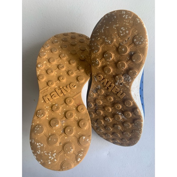 Kids Native Slip Ons Blue Size C12 - Picture 6 of 7